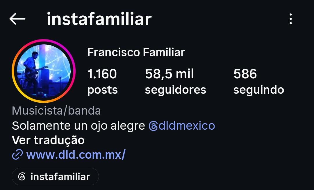 Instafamiliar 58K